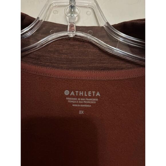 Athleta Altitude Polartec Half Zip Sweatshirt 2X Pullover Women's Size 2XL - Picture 4 of 9